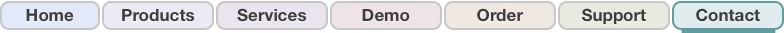 Contact Header buttons
