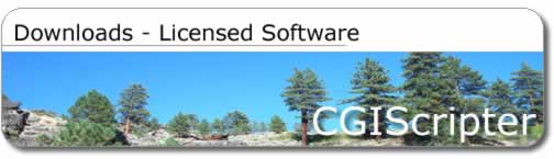 downloads - cgiscripter licensed software - title image