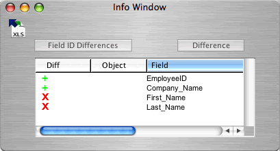 FmPro Layout Difference Window - 12k